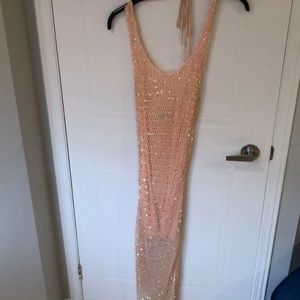 Light Pink Sequence dress